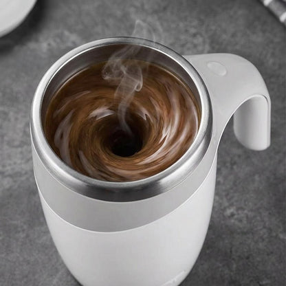 Rechargeable Self-Stirring Mug for Effortless Mixing